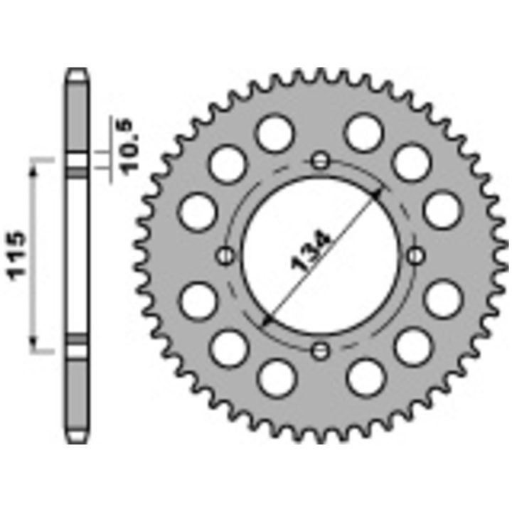 Kedjesats 530SRX2 EK 104 – bild 2