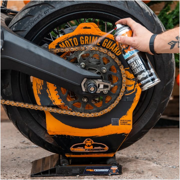 Kedjeskydd Grime Guard Orange TRU-TENSION – bild 4