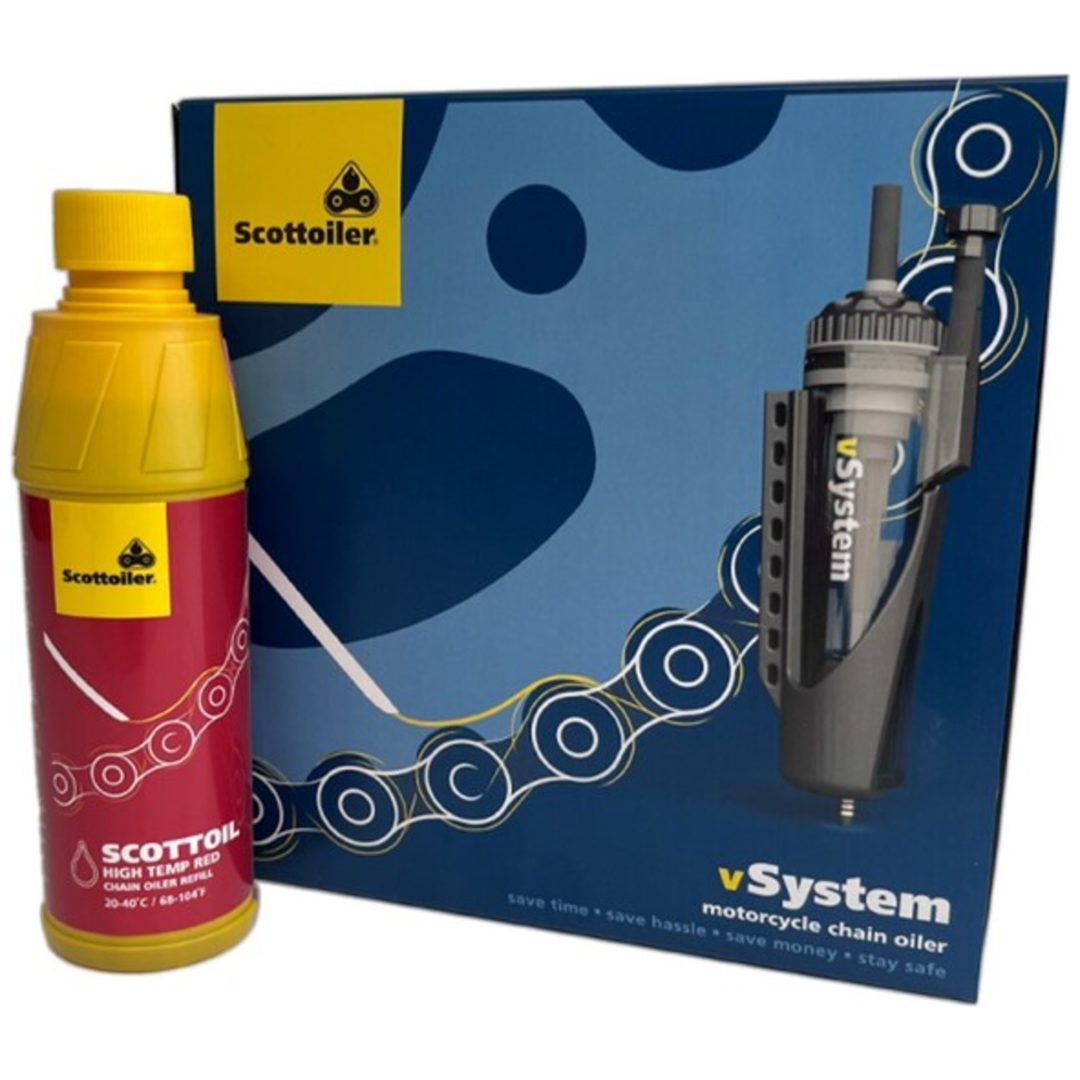 Kedjesmörjare vSystem Universal Edition Röd Högtemperatur SCOTTOILER