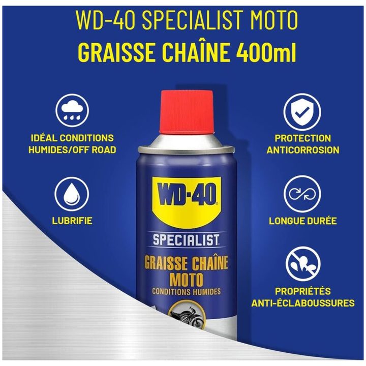 Kedjespray Kit WD 40 – bild 4