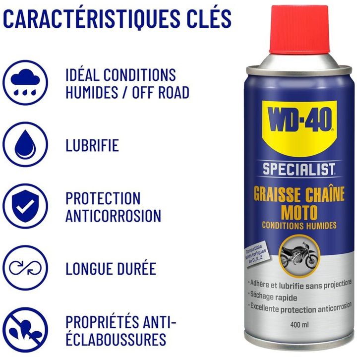 Kedjespray Kit WD 40 – bild 7