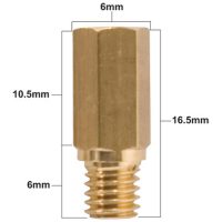 Keihin 99101-357 Series Main Jet #122 (Pack of 5) Prox
