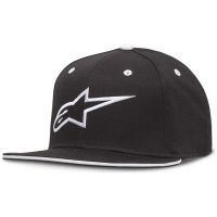 Keps Ageless Flatbill Svart/Vit Alpinestars