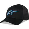 Keps Ageless Shadow Trucker Svart/Ljusblå ALPINESTARS En storlek – miniatyr 1