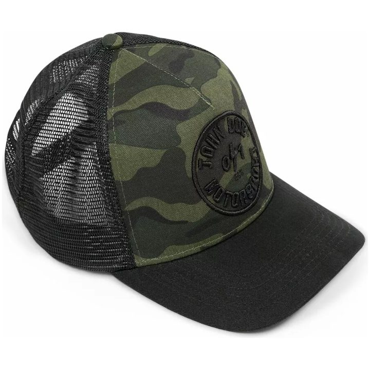 Keps Camo 0/1 Trucker Svart JOHN DOE En storlek – bild 4
