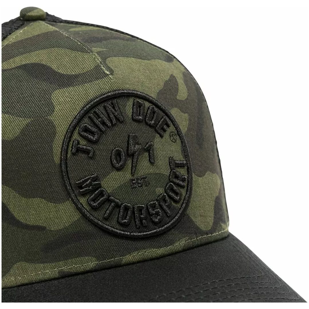 Keps Camo 0/1 Trucker Svart JOHN DOE En storlek – bild 5