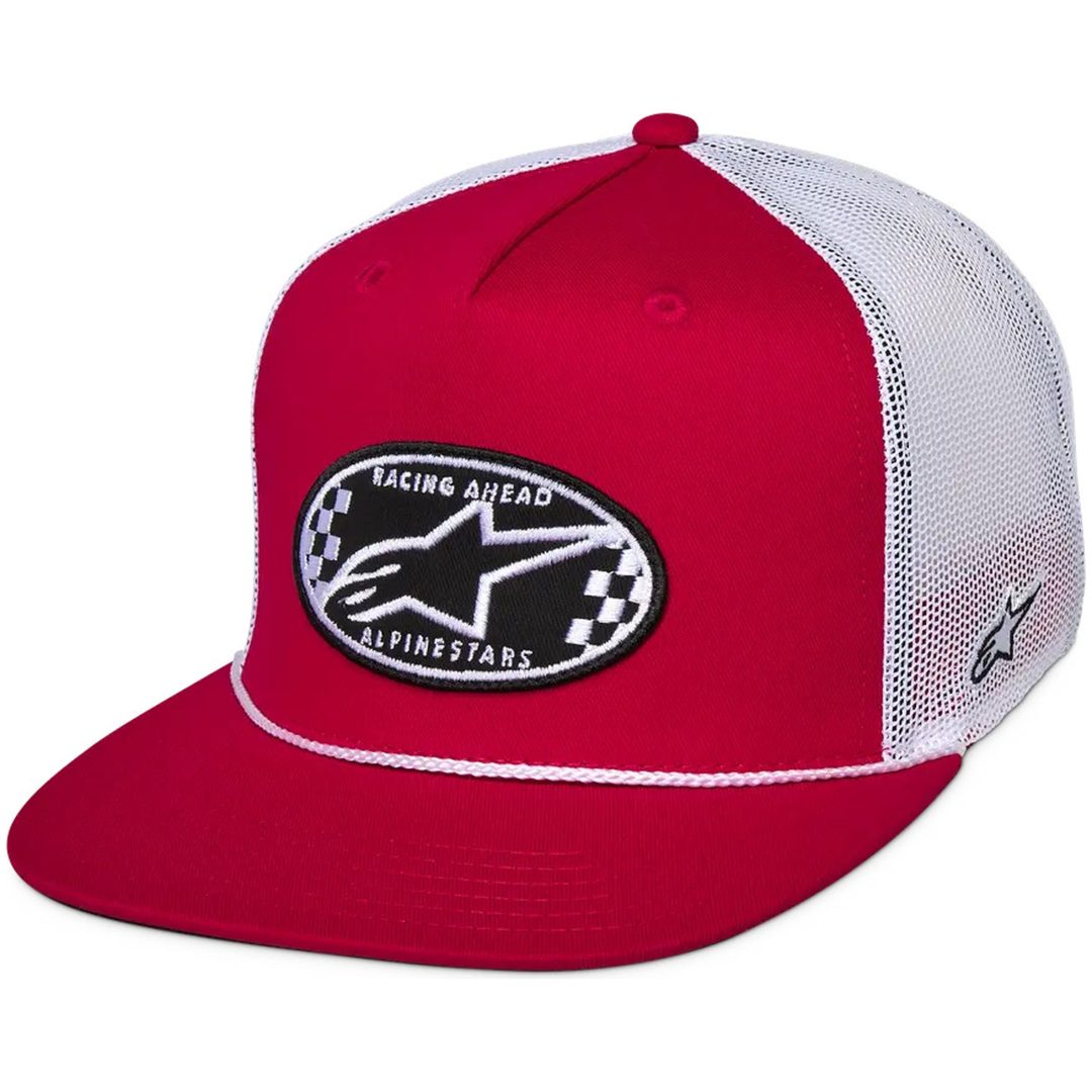 Keps Contender Trucker Röd ALPINESTARS En storlek