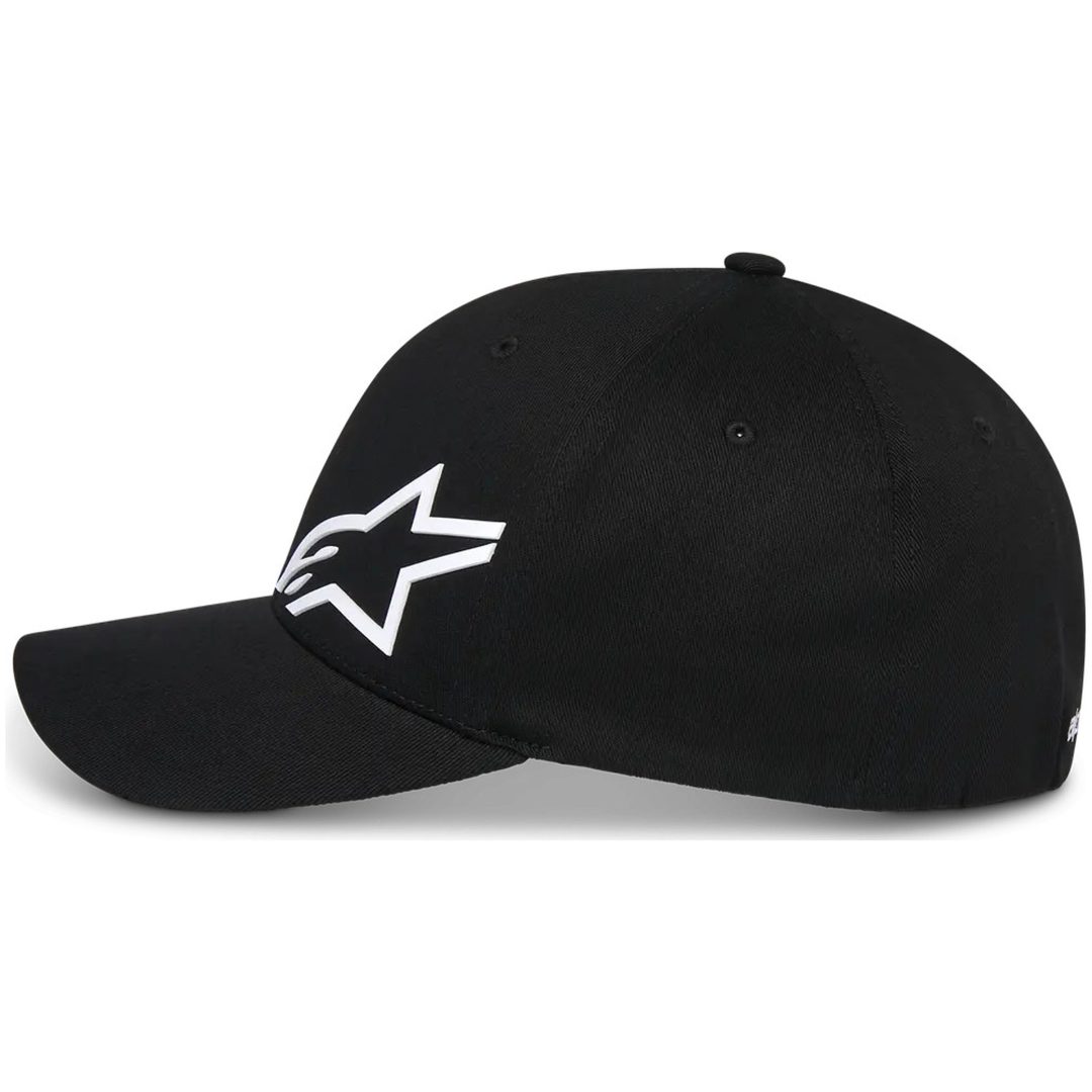 Keps Corp Curved Bill Svart/Vit ALPINESTARS S/M – bild 3