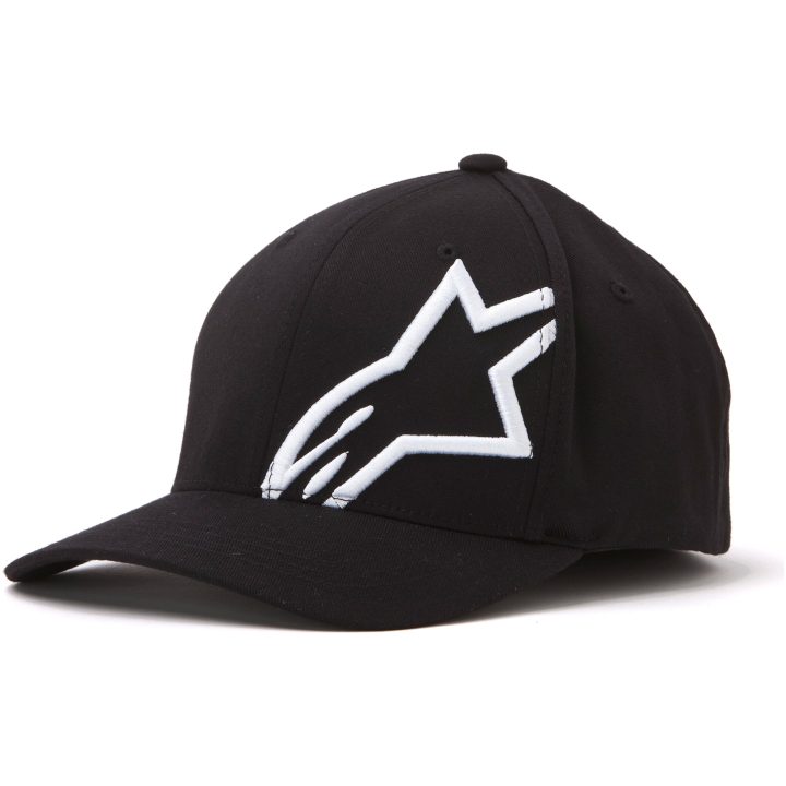 Keps Corp Shift 2 Flexfit Svart/Vit Alpinestars Small/Medium – bild 2
