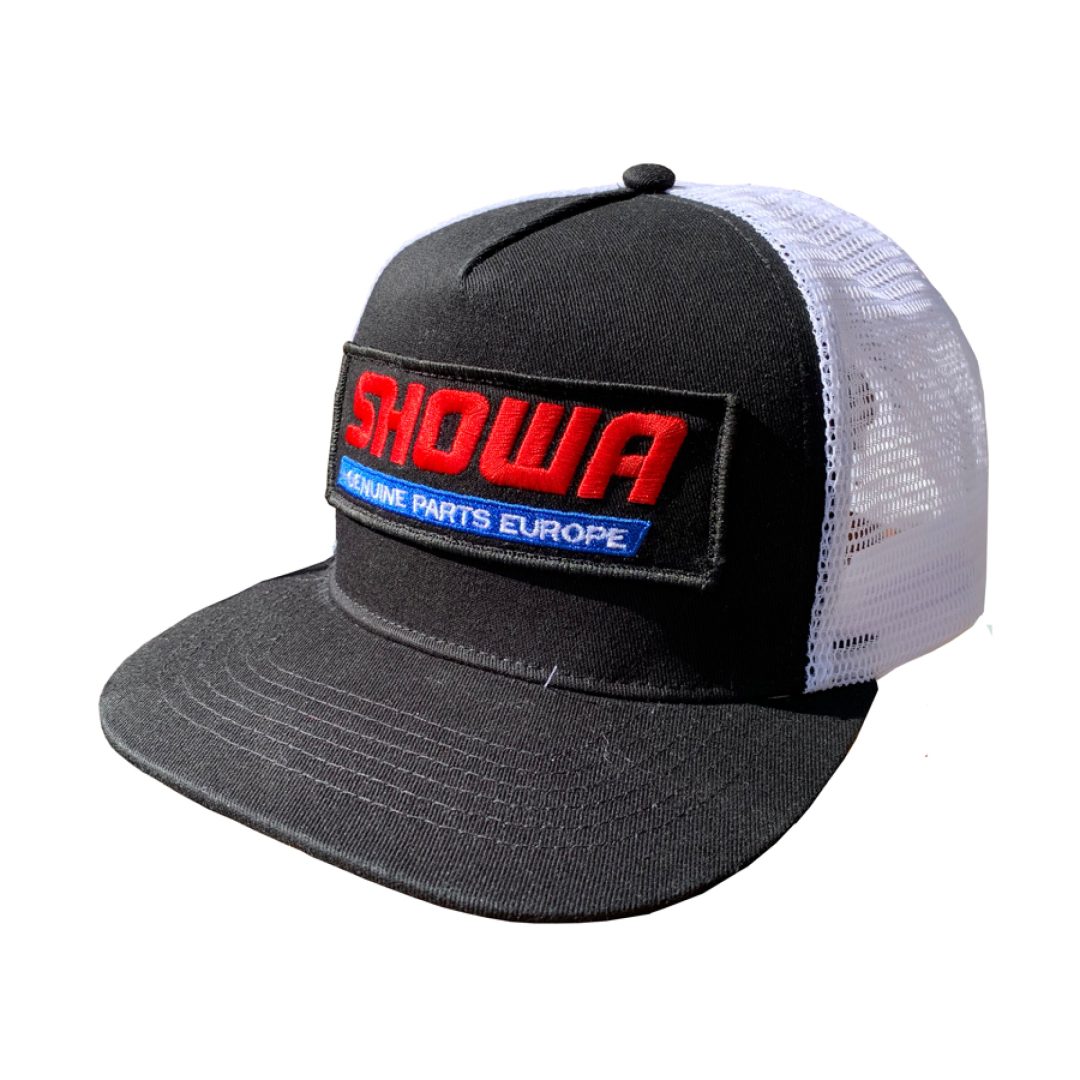 Keps Corp Trucker Svart/vit SHOWA