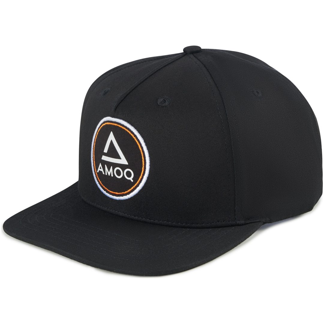 Keps Cosmic Snapback Svart AMOQ En storlek