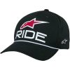Keps Curved Bill Svart/Vit ALPINESTARS En storlek – miniatyr 1