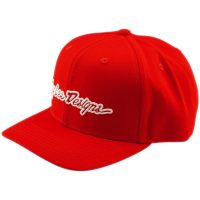 Keps Curved Snapback Signature Röd TROY LEE DESIGNS
