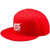 Keps Flat Bill Snapback Badge Röd TROY LEE DESIGNS