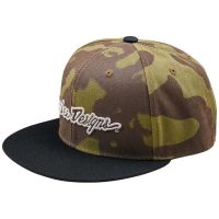 Keps Flat Bill Snapback Kamouflagegrön TROY LEE DESIGNS