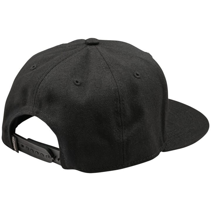 Keps Flat Bill Snapback Peace Svart TROY LEE DESIGNS En storlek vuxen – bild 2
