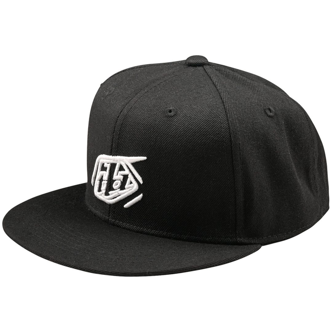 Keps Flat Bill Snapback Svart TROY LEE DESIGNS En storlek vuxen