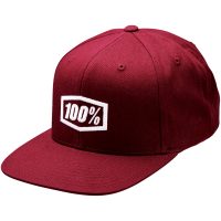 Keps Icon Snapback Burgundy 100%