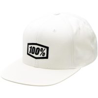 Keps Icon Snapback Vit 100%