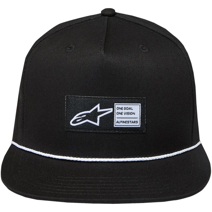 Keps Label Snapback Svart Alpinestars En storlek – bild 2