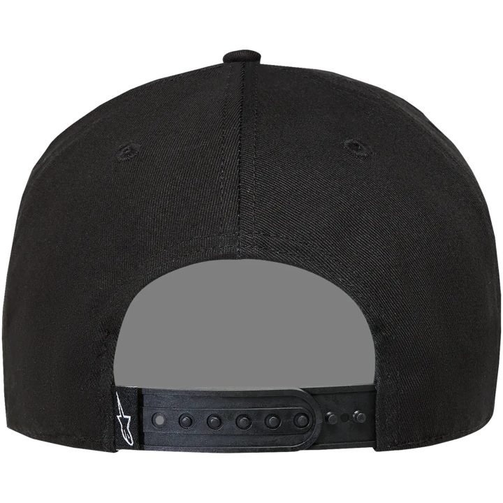 Keps Label Snapback Svart Alpinestars En storlek – bild 3