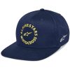 Keps MX Snapback Marinblå ALPINESTARS En storlek – miniatyr 1