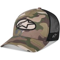 Keps Oblique Trucker Beige/Grön ALPINESTARS