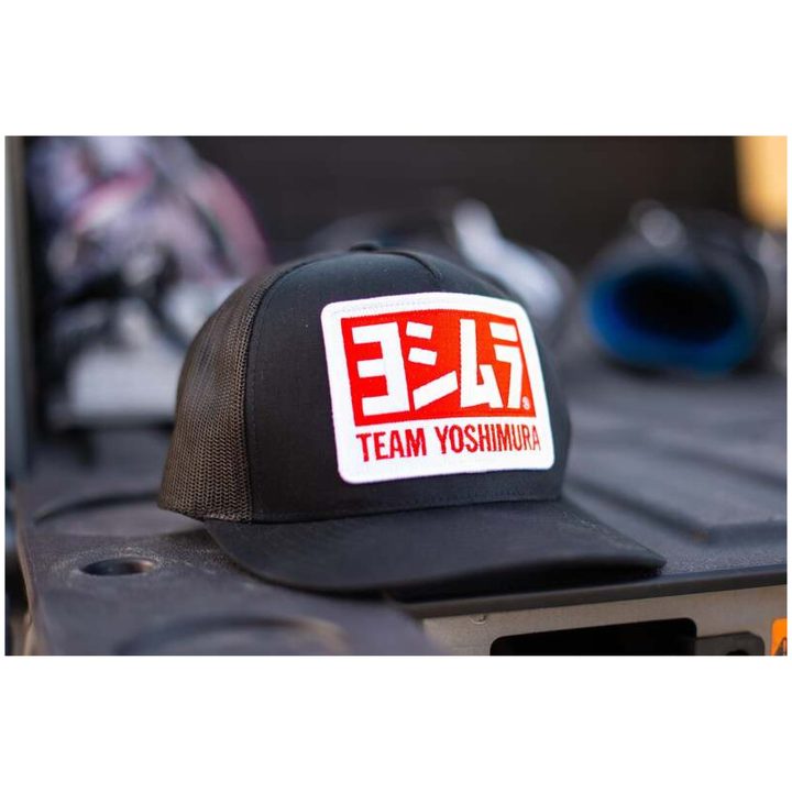 Keps Team Snapback Trucker Svart yoshimura – bild 3