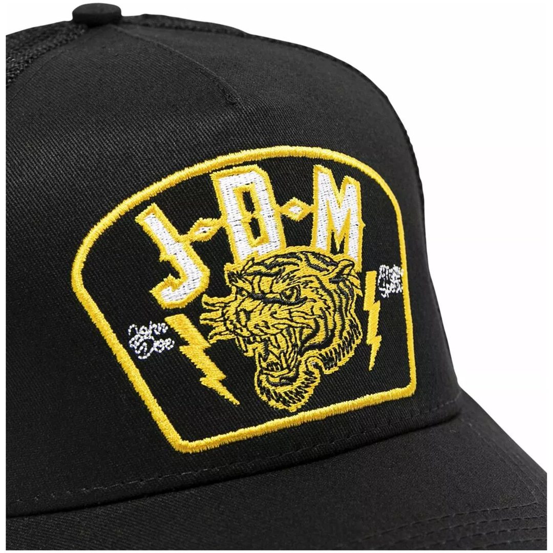 Keps Tiger Trucker Svart/Gul JOHN DOE En storlek – bild 3