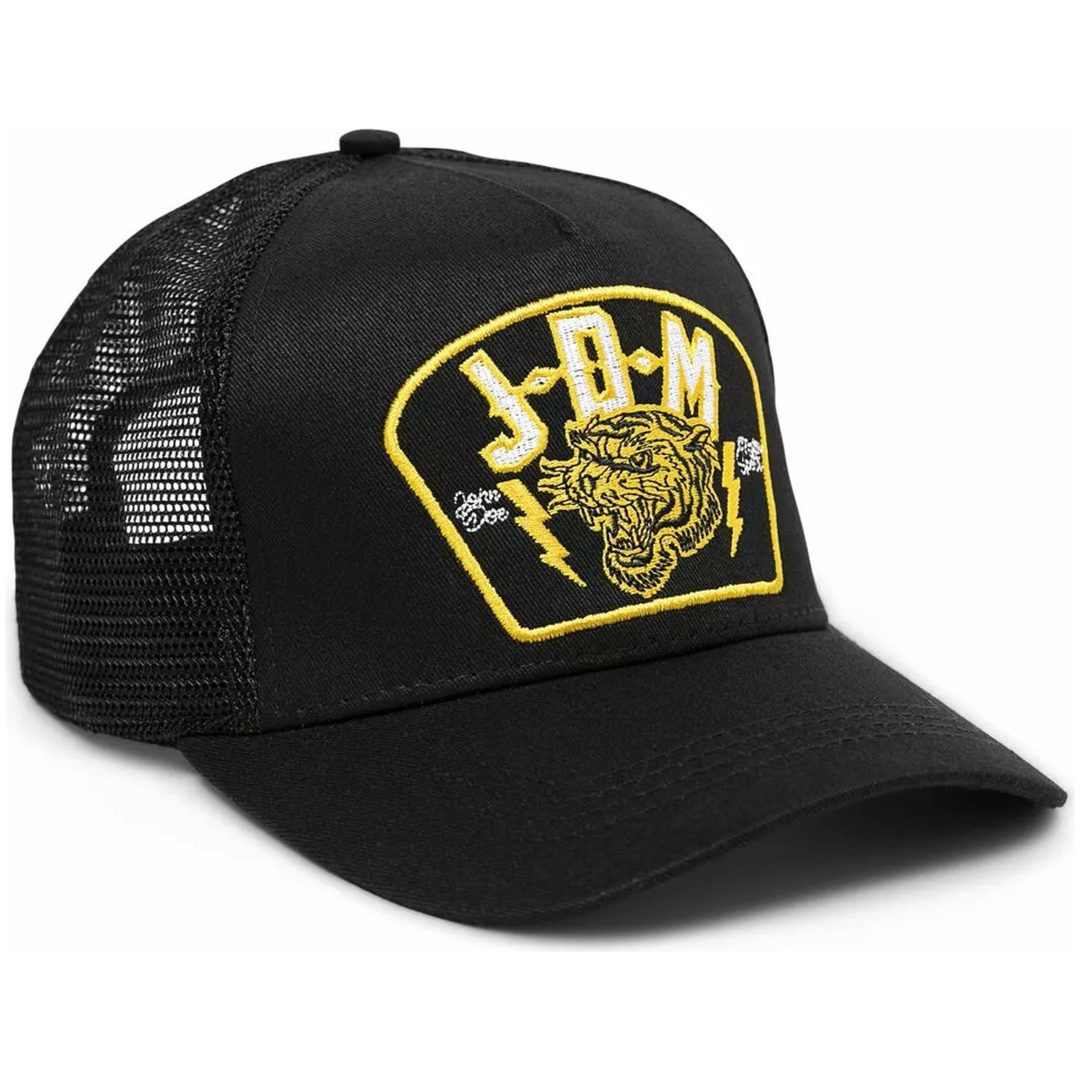 Keps Tiger Trucker Svart/Gul JOHN DOE En storlek