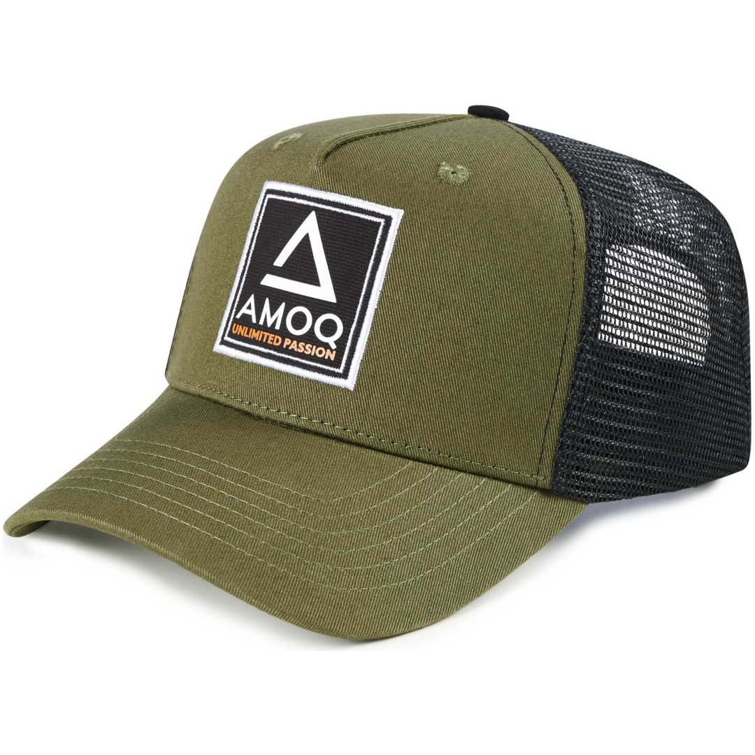 Keps Trucker Mörkgrön AMOQ En storlek