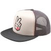 Keps Trucker Snapback Peace Out Vit TROY LEE DESIGNS En storlek vuxen – miniatyr 1