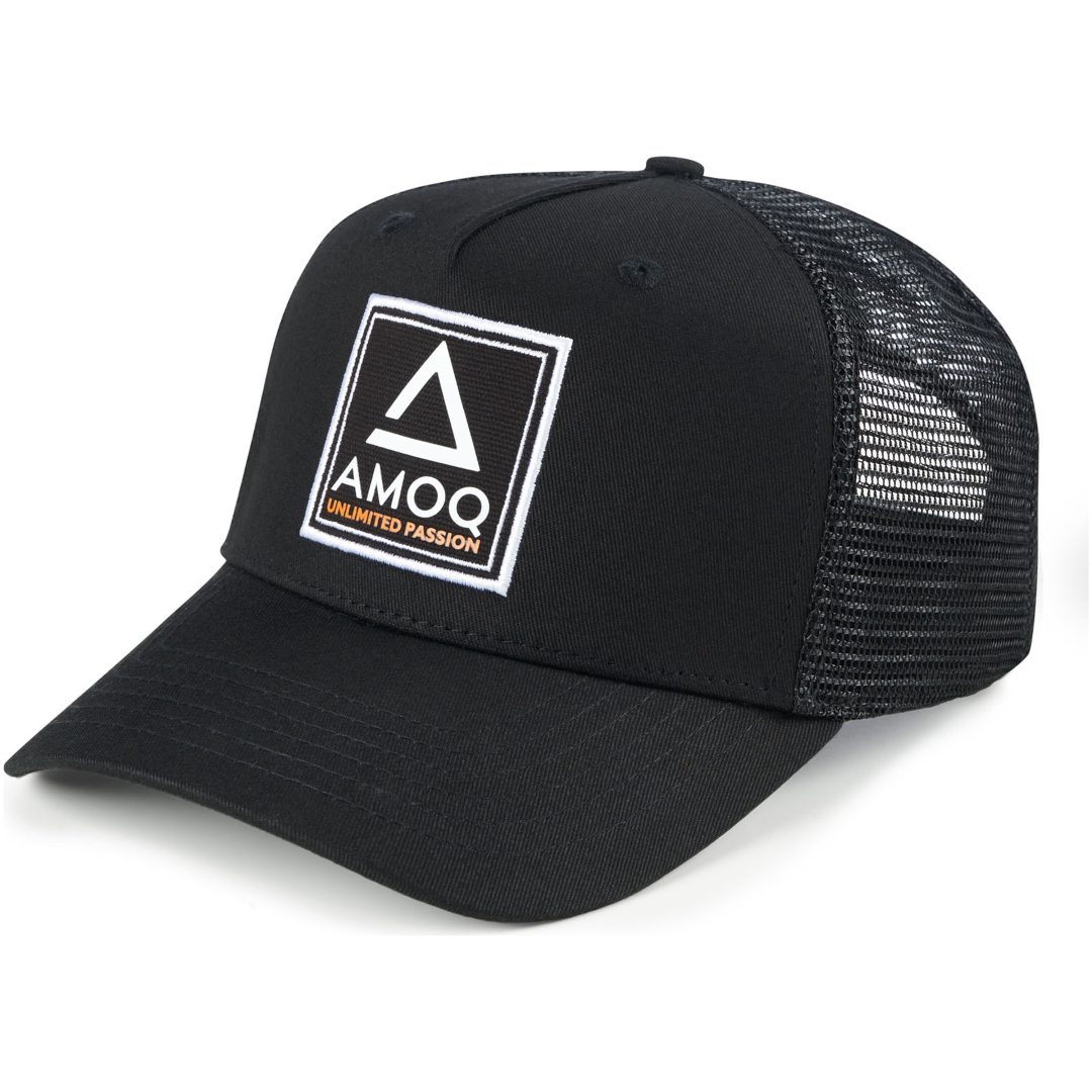 Keps Trucker Svart AMOQ En storlek