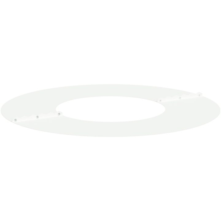 Keramisk Kruka Vit Keramik Rund Modern vidaXL Large – bild 4