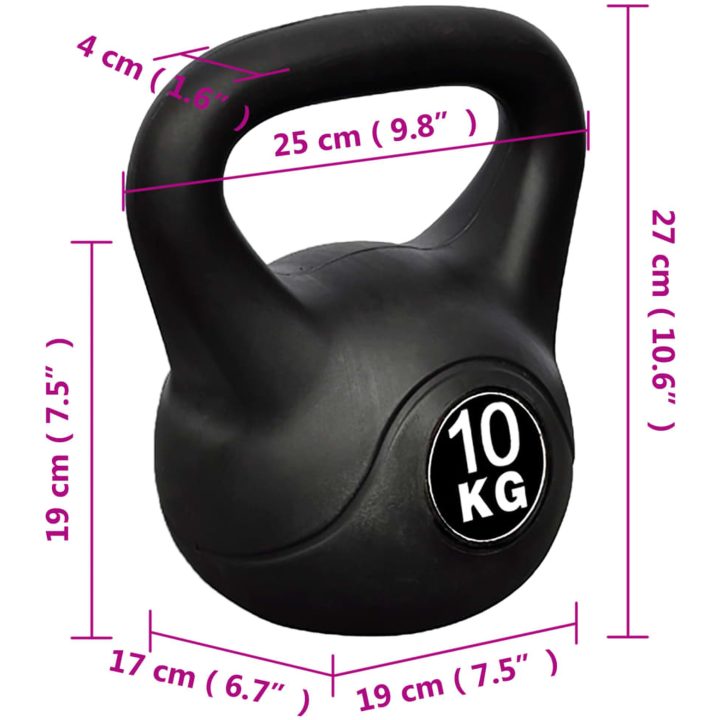 Kettlebell 10 kg vidaXL – bild 4