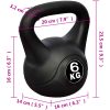 Kettlebell 6 kg vidaXL – miniatyr 4