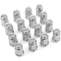 KIMPEX Wheel Nuts M10 x 1.25 Closed Chrome - Set of 16