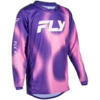 Kinetic Torch Youth Jersey - Purple/Pink FLY RACING