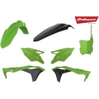 kit Kawasaki KX250F (17-18) Green/black POLISPORT