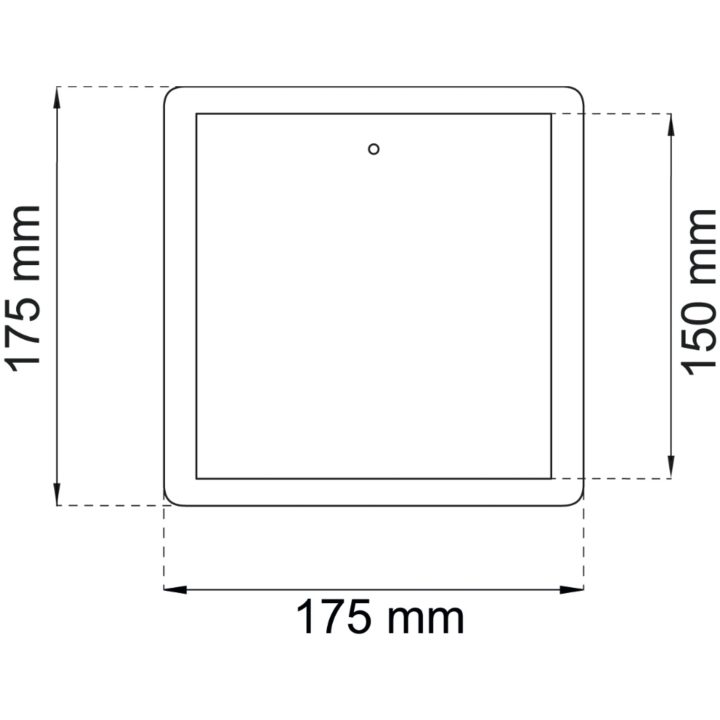 Klaffventil 102 Alu 150mm BAREBO – bild 2