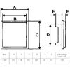 Klaffventil furu Flexit VENTIL KLAFF FURU 6X6 OBEH – miniatyr 4