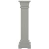 Klassisk blompelare grå 17x17x66 cm MDF vidaXL – miniatyr 3