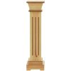 Klassisk blompelare natur 17x17x66 cm MDF vidaXL – miniatyr 3