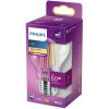 Klassisk glödlampa (LED) E27 (klar) Philips LED CLA 60W LJU E27 SRT4 VV – miniatyr 2