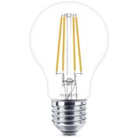 Klassisk glödlampa (LED) E27 (klar) Philips