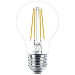 Klassisk glödlampa (LED) E27 (klar) Philips