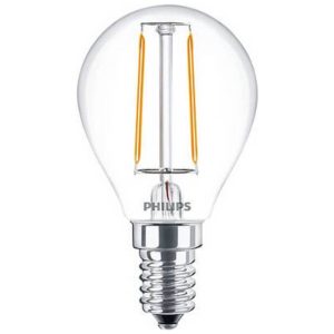 Klassisk LED-lampa E14 (klar) Philips