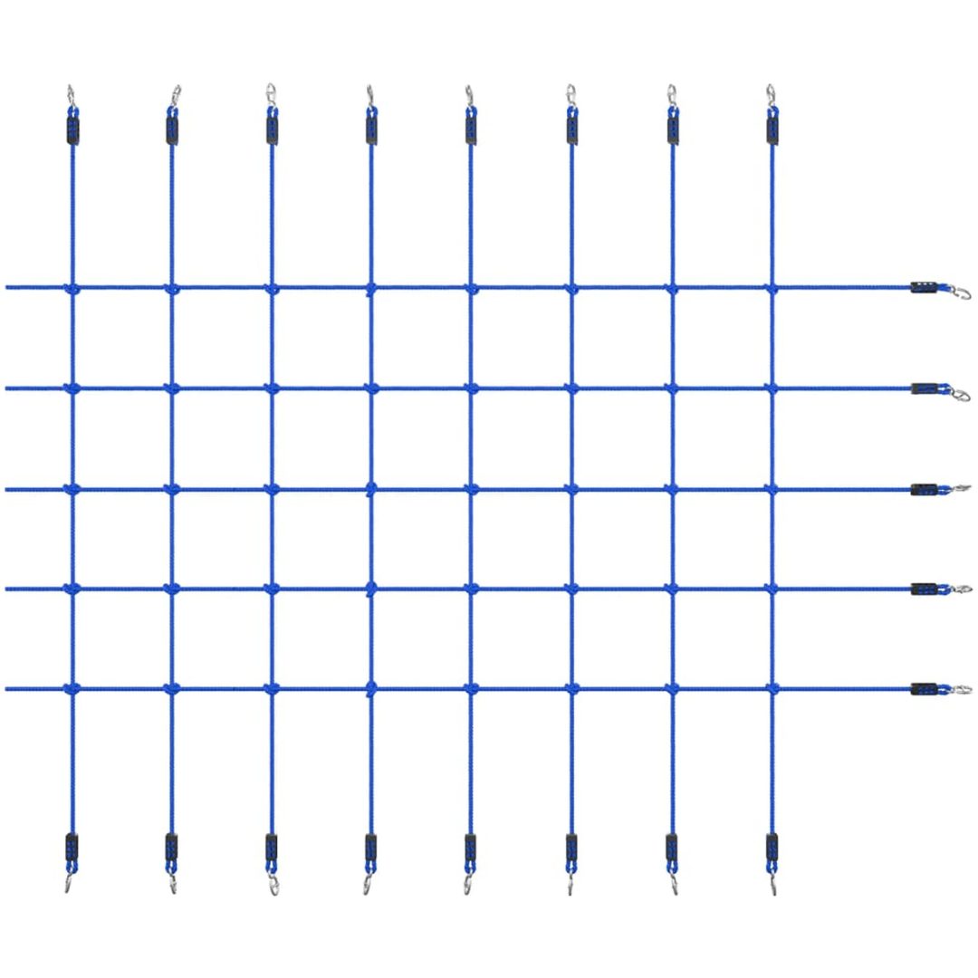 Klätternät 200x150 cm blå vidaXL – bild 2