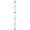 Klätterrep för barn med plattformar 200 cm vidaXL 10,5 x 10,5 x 201 cm – miniatyr 2