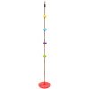 Klätterrep för barn med skivstol och plattformar 200 cm vidaXL 30 x 30 x 200 cm – miniatyr 2